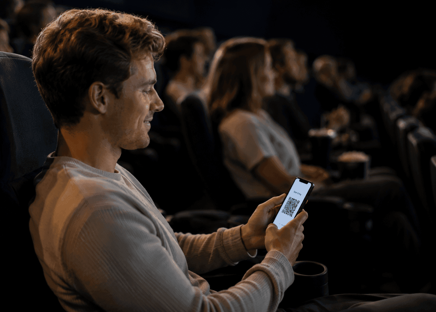 cinetixx in seat ordering platzgenaue qr codes