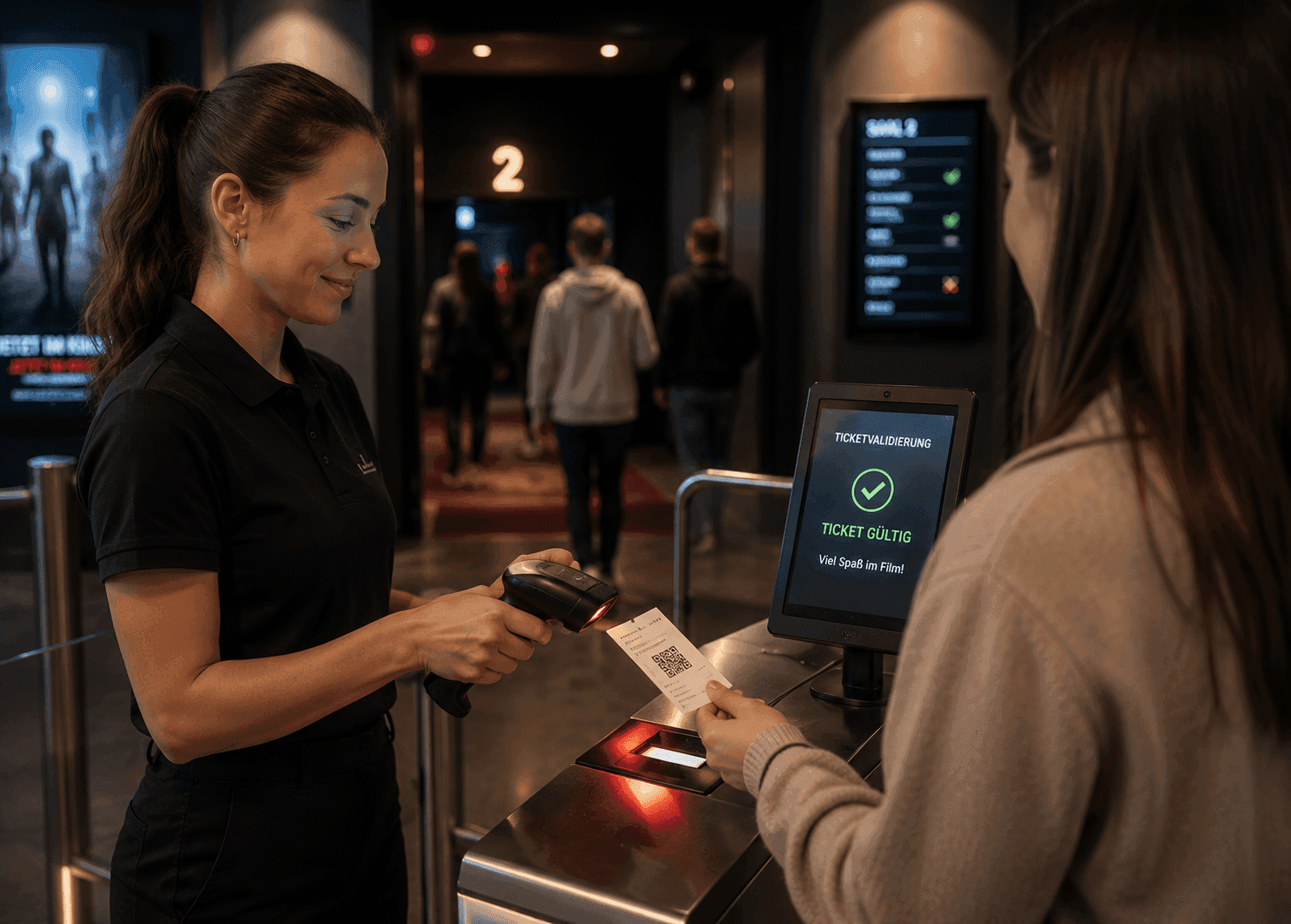 cinetixx einlasskontrolle ticketvalidierung in echtzeit